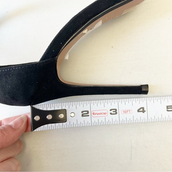 Topshop Black Ankle Strap High Heels Elegant Stilettos Sandals Size 7.5 UNWORN - Picture 12 of 15